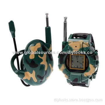 200m Receiving Range Camouflage Interphone Walkie Talkie with Compass and BatteriesNew